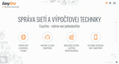 Desktop Screenshot of easyone.sk